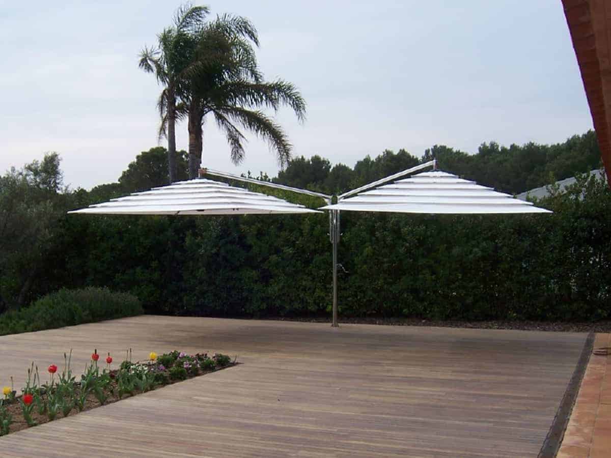 Garden art parasol