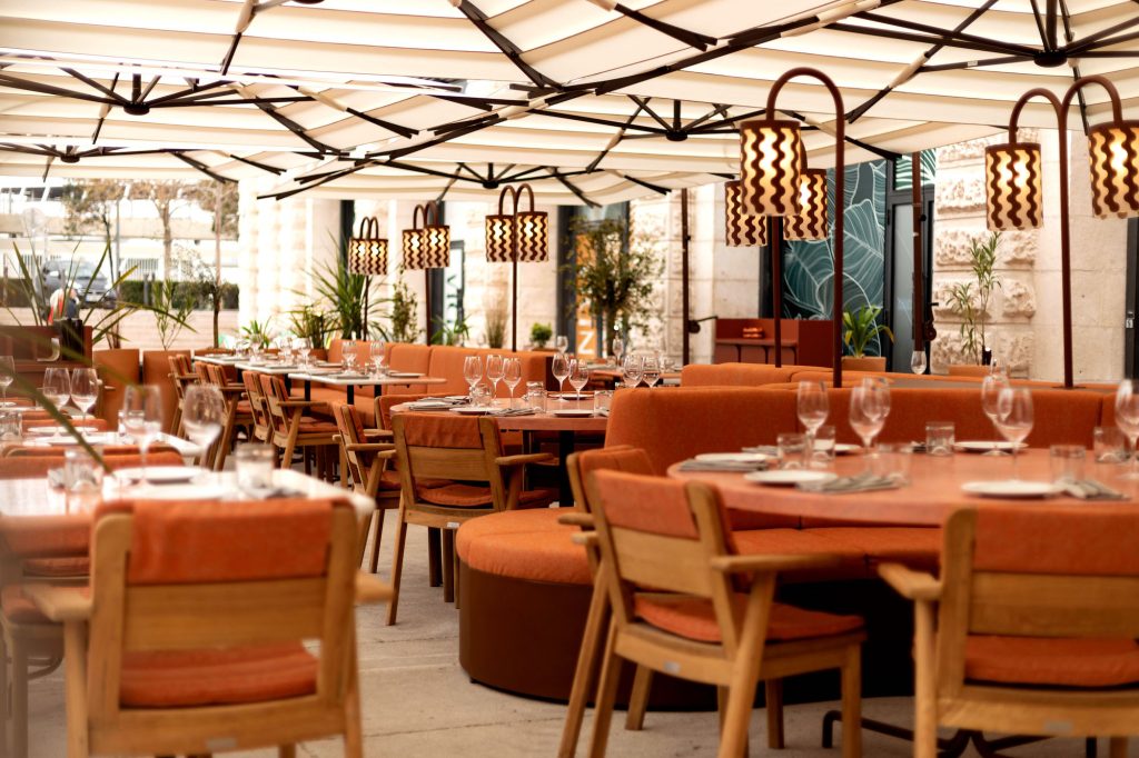Parasols professionnels Terrasse restaurant Marseille