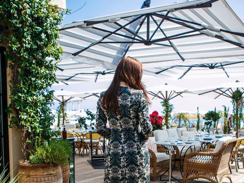 Parasol Quadrifoglio GardenArt Annexe Beach Cannes