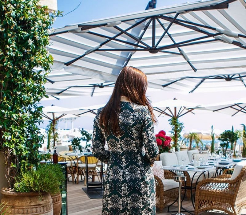 Parasol Quadrifoglio GardenArt Annexe Beach Cannes