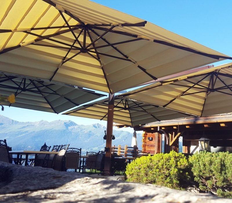 Parasol Géant Quadrifoglio VERBIER suisse