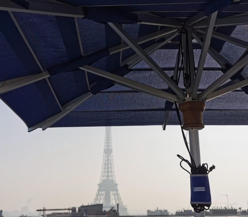 parasol poker terrasse rooftop paris
